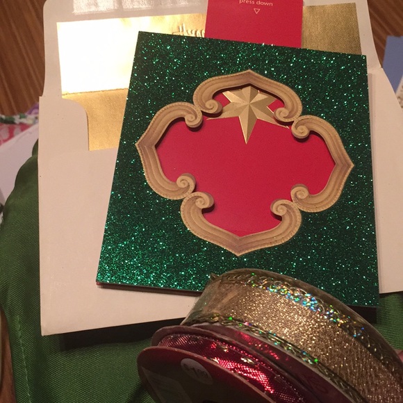 39-piece NWT BOGO holiday cards/envelopes & ribbon - Picture 6 of 13